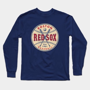 Throwback Boston Red Sox by Buck Tee Long Sleeve T-Shirt